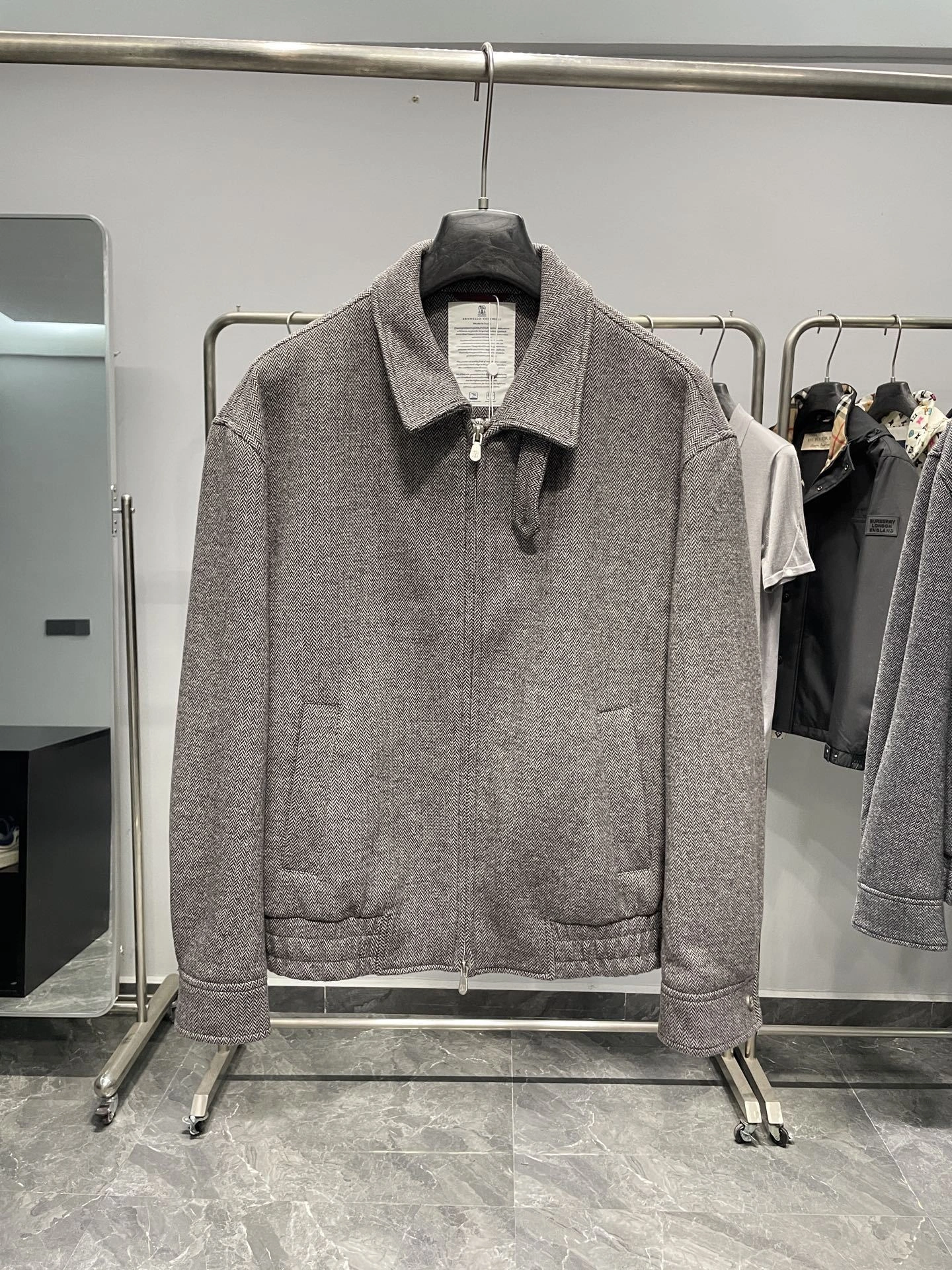 wg.luxury- 2ru9588o wool 2colour item:E-F501J2316-2H